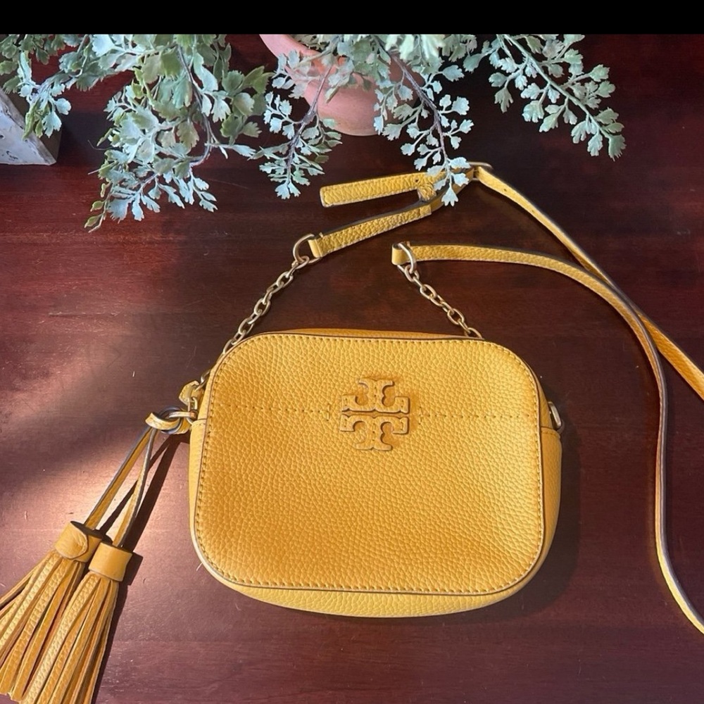 Tory Burch McGraw Camera Bag Crossbody Classic Logo